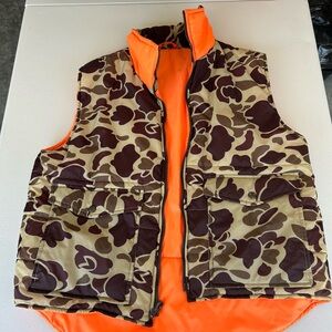 Reversible Camouflage Puffer Vest